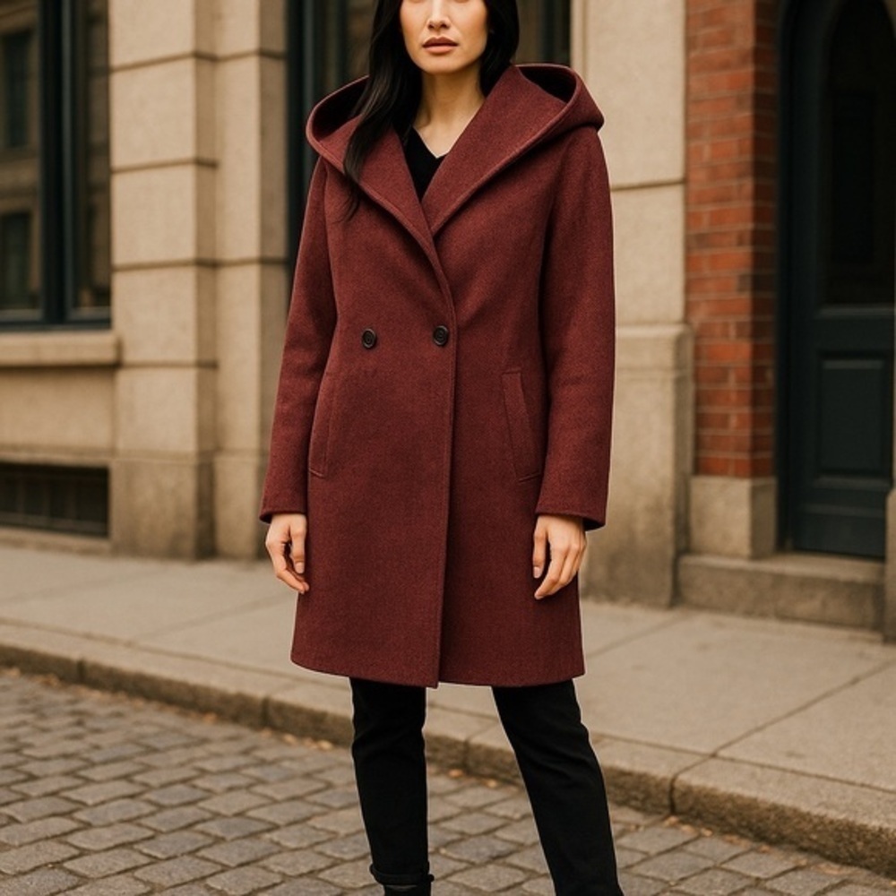 Avec Les Filles Hooded coat